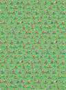 Sanderson Wallpaper Mickey & Minnie - Gumball Green