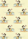 Sanderson Wallpaper Minnie on the Move - Sherbet
