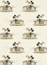 Sanderson Papier peint Minnie on the Move - Babyccino