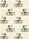 Sanderson Wallpaper Minnie on the Move - Babyccino