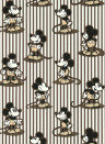 Sanderson Wallpaper Mickey Stripe - Humbug