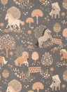 Majvillan Wallpaper My Sweet Pony - Stone Grey