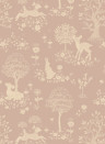 Majvillan Carta da parati Summer Fields - Dreamy Lilac