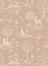 Majvillan Wallpaper Summer Fields - Dreamy Lilac