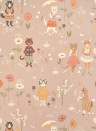 Majvillan Wallpaper Catwalk - Dusty Lovely Lilac