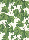 Harlequin Carta da parati Dappled Leaf - Emerald