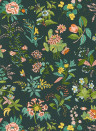 Harlequin Papier peint Woodland Floral - Jade/ Malachite/ Rose Quartz