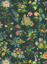 Harlequin Wallpaper Woodland Floral - Jade/ Malachite/ Rose Quartz