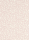 Harlequin Wallpaper Wiggle - Carnelian/ Rose Quartz