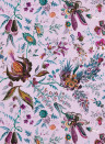 Harlequin Carta da parati Wonderland Floral - Amethyst/ Lapis/ Ruby