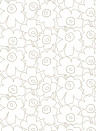 Marimekko Wallpaper Piirto Unikko - 25914