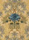 House of Hackney Papier peint The Blue Rose Weeping - Aurelian