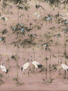 Coordonne Papier peint panoramique Garzas - Rose