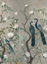 Coordonne Mural Edo Metallics Silver