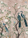 Coordonne Mural Edo Metallics Rose