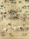 Coordonne Mural Garzas Metallics Gold