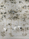 Coordonne Mural Garzas Metallics Silver