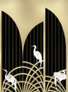 Coordonne Papier peint panoramique Tassel Metallics - Gold