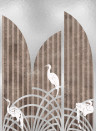 Coordonne Papier peint panoramique Tassel Metallics - Silver