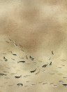 Coordonne Mural Koi Metallics Gold