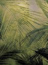 Coordonne Mural Palms Metallics Silver