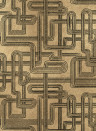 Coordonne Mural Gatsby Metallics Gold