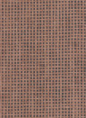 Arte International Papier peint Waffle Weave - Brick Red
