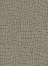 Arte International Carta da parati Croc - Dark Grey