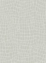 Arte International Carta da parati Croc - Light Grey