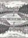 Zoffany Papier peint Royal Exchange - Snow/ Architects White