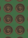 Zoffany Papier peint Medallion - Malachite/ Gold