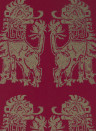 Zoffany Papier peint Sicilian Lion - Cinnabar/ Bronze