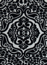 Designers Guild Wallpaper Fioravanti - Noir