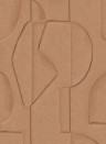 Eijffinger Papier peint panoramique Sculpted Clay - Terra