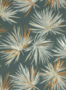 Harlequin Wallpaper Aucuba - Slate/ Bronze/ Topaz
