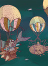 Coordonne Carta da parati panoramica Ballon Rides - Dusk