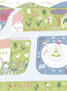 Coordonne Mural Country Joy - Cotton