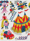 Coordonne Carta da parati panoramica Magic Circus - Wild