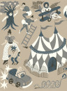 Coordonne Carta da parati panoramica Magic Circus - Sandy