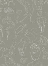 Coordonne Wallpaper Zoology - Stone