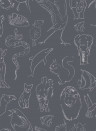 Coordonne Wallpaper Zoology - Chalk