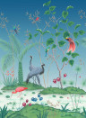 Osborne & Little Wandbild Mirage - Azure Blue