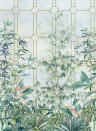 Osborne & Little Mural Katsura - Leaf Green