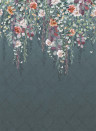 Osborne & Little Wandbild Eucalyptus - Prussian/ Scarlet