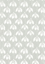 Scion Wallpaper Snowdrop - Pewter