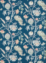 Zoffany Wallpaper Copes Trail - Como Blue