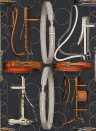 MINDTHEGAP Wallpaper Equestrian Equipment - Dark