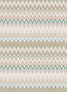 Missoni Home Papier peint Zig Zag Multicolore - 10065