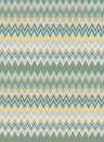 Wallpaper Zig Zag Multicolore Metallic - 20064