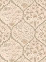 Josephine Munsey Wallpaper Sowerby - Coral and Stepping Stone